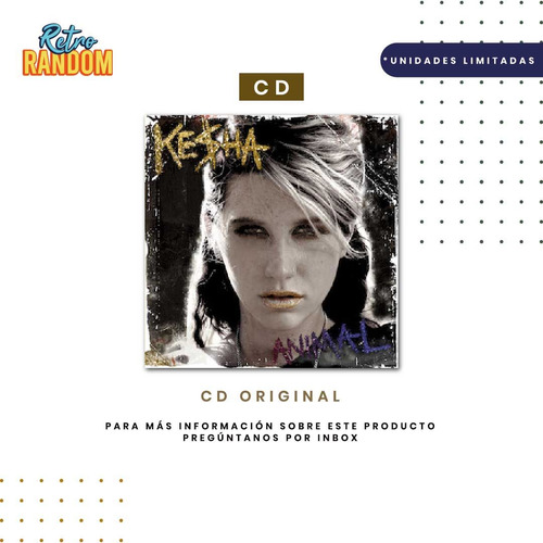 Ke$ha - Animal Deluxe Edition / Cd Original / Nuevo