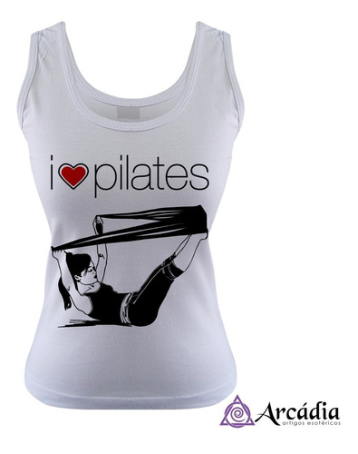 Regata Feminina I Love Pilates Mod. 2