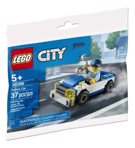 Lego 30366 Lego City 37 Piezas Patrulla Policía