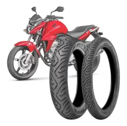 Par Pneu Technic 110/70-17-140/70-17 Fazer Twister Cb300/500