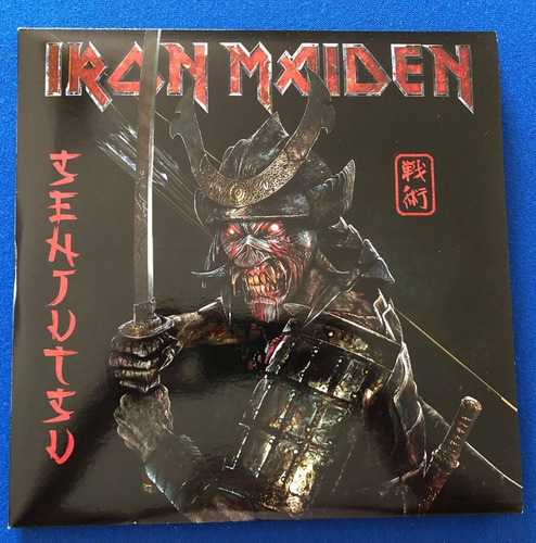 Vinil Lp Iron Maiden Senjutsu Red Vermelho Triplo 180g (Usado)