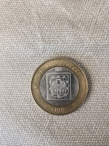 Moneda De 100 Pesos Año 2005