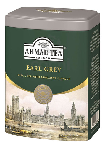 Te Ahmad Earl Grey Lata 100grs  En Hebras