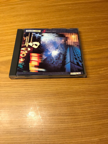 William Orbit Strange Cargo Cd Importado Usa 1987 Irs 