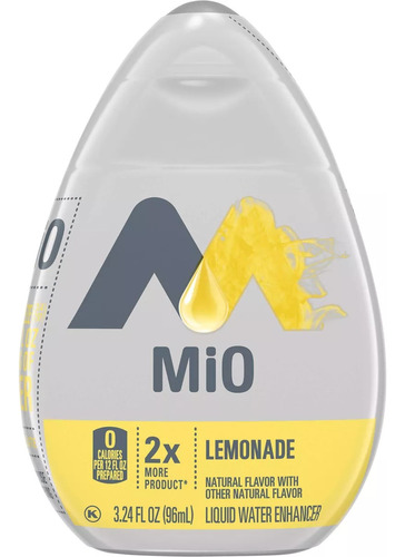 Mio Lemonade Potenciador De Agua 3.2oz Importado