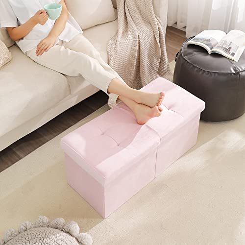 Cuyoca Storage Banco Otomano Asiento Plegable Zapato Banco F