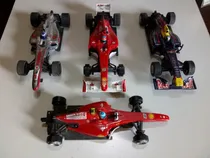 Comprar Lote Autos Scalextric Carrera F1 Rojo