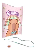Comprar Piñata Capibara Personalizada Cumple Fiesta Pillow Rosa Capibara Capibara Chica