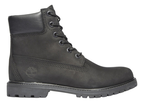 Botas Timberland Premium 6 Wp Negro Dama/ Jr  Tb08658a001  C