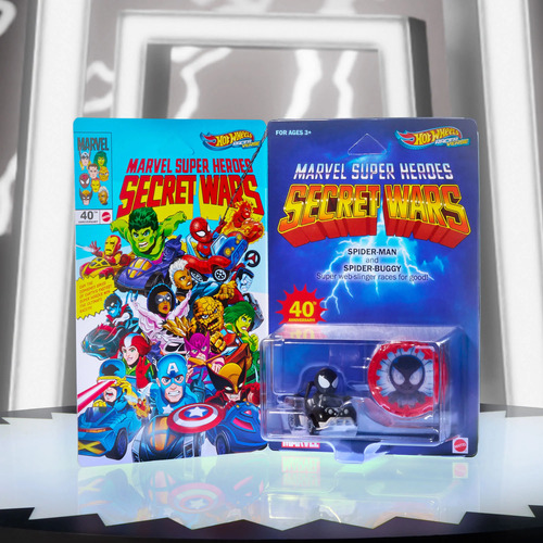 Hot Wheels Racerverse Marvel - Spider Buggy O X-jet Azul