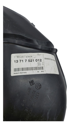 Ducto Filtro Aire Bmw 550i 2006 2009 Original