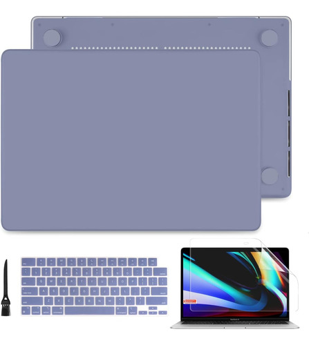 Funda Rígida Batianda Para Macbook Pro 16  2485 Lavenderg