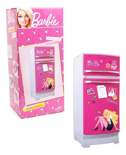 Heladera Barbie Glam Miniplay De Casa Valente