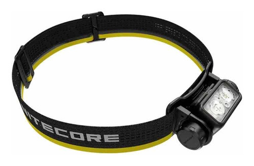 Linterna Frontal Recargable Nitecore Nu43 1400lumens 3400mah Linterna Prism crush black Luz Blanco