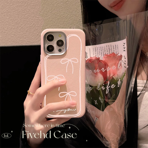 Funda Foundation Make-up Con Lazo Blanco Para Redmi A3 14c 13c 12c