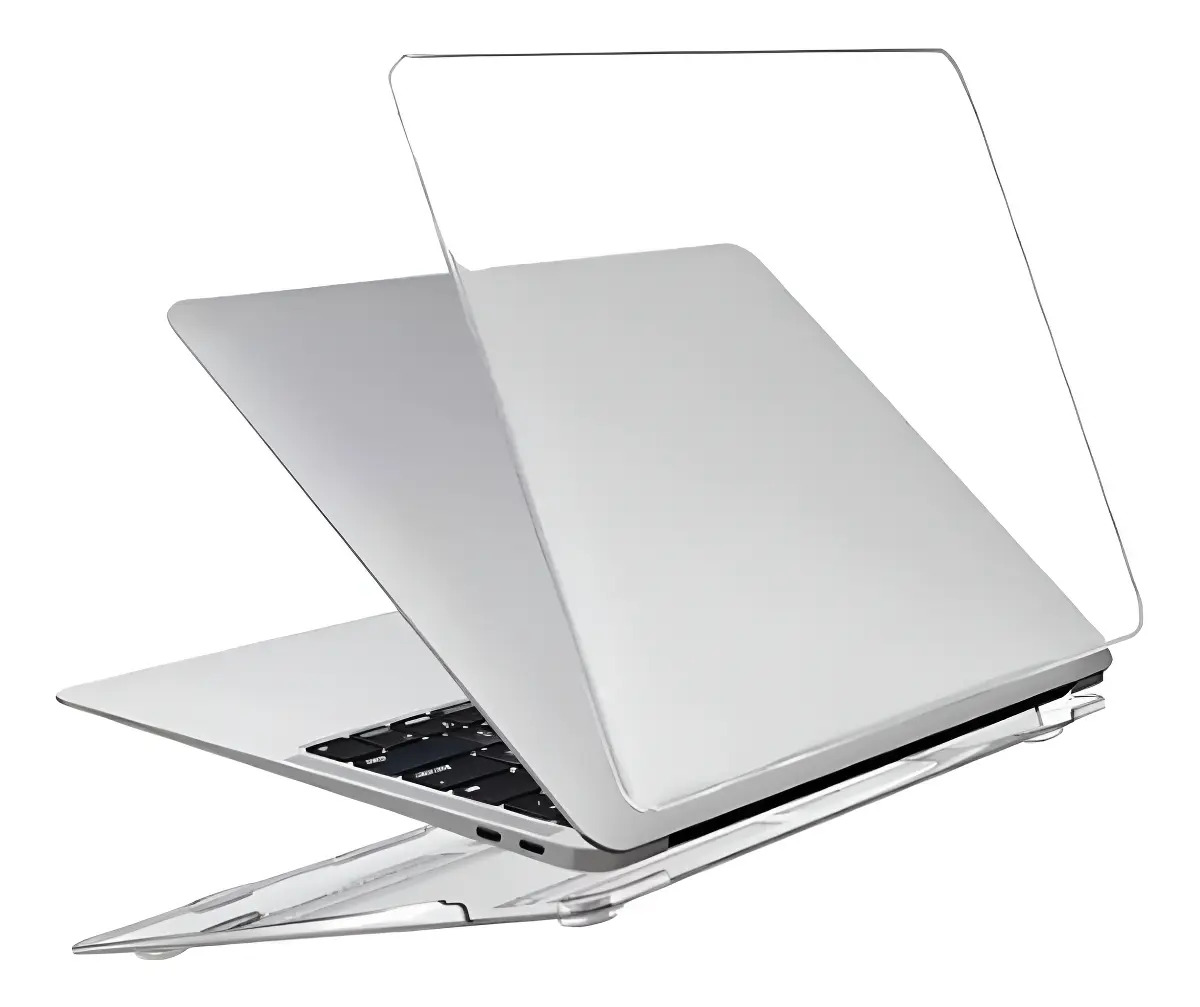 Capa Acrílico Transparente Notebook Macbook Air 13.6 2022 Transparente