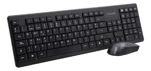 Kit Teclado Y Mouse Inalámbrico Philco 29ppr6314n