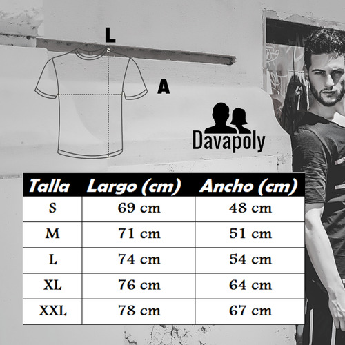 Polera Unisex Hozier Chile 100% Algodón