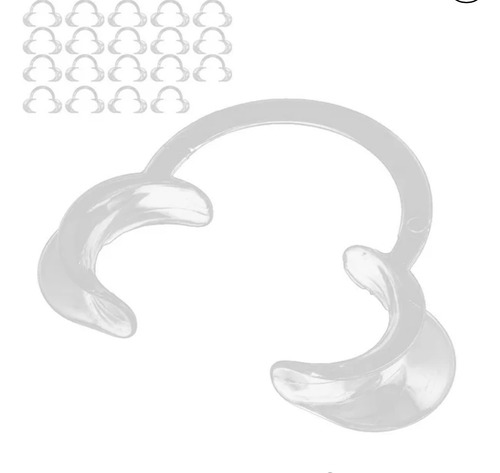 Retractor De Mejillas, Abridor De Boca 5 Piezas Transparente
