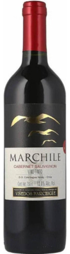 Pack De 4 Vino Tinto Marchile Cabernet Sauvignon 750 Ml