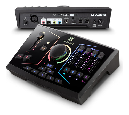 M-game Rgb Dual Interfaz De Audio Usb, Mezclador Para Stream