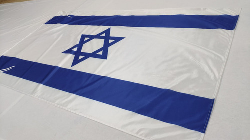 VIOY 60 90cm Bandera de Israel poliéster,Azul,Un tamaño 