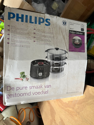 Vaporera Philips Hd9149/91 900w Infusor 3 Niveles Negro (Usado)