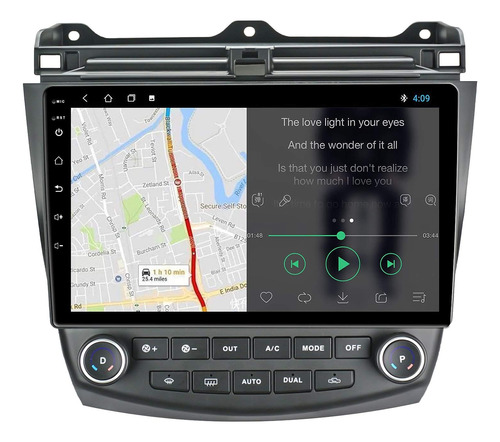 Reemplazo De Radio Honda Accord 2003-07, Carplay Y Android A