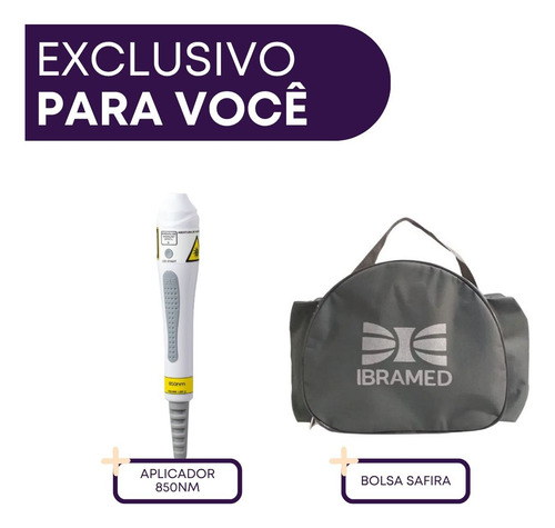 Laserpulse + Probe P2 850 Nm Dor Crônica Laser Led Ibramed