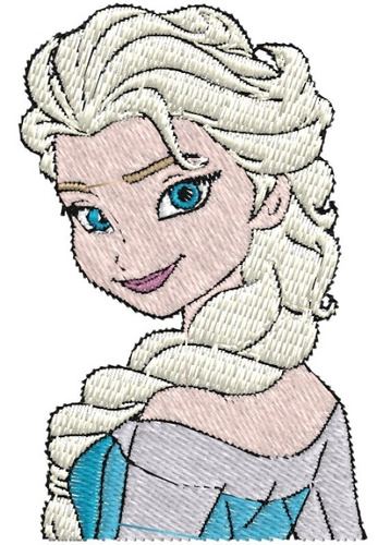 Matriz De Bordado Elsa Frozen