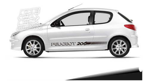 Calco Peugeot 206 Gt Juego