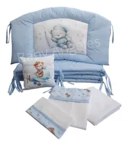 Comprar Set De Cuna Funcional Chichonera\u002F Cabecera\u002F Sábanas\u002F Alm Dec
