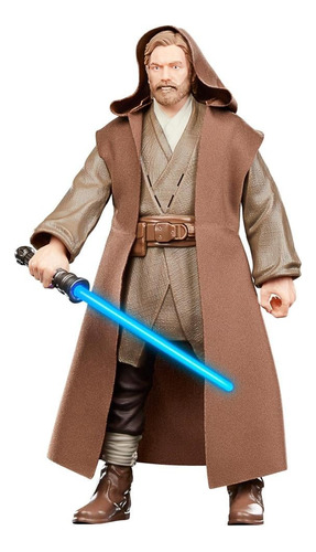 Muñeco Obi-wan Kenobi  Sable Luminoso Y Sonidos Star Wars 