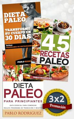 Libro Pack Dieta Paleo 3x2: Dieta Paleo Para Principiante...