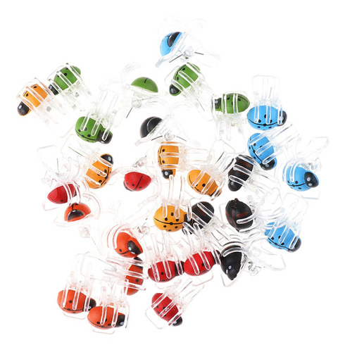 30 Clips Ladybug Orquídea Para Plantas Y Tallos Vides Grow