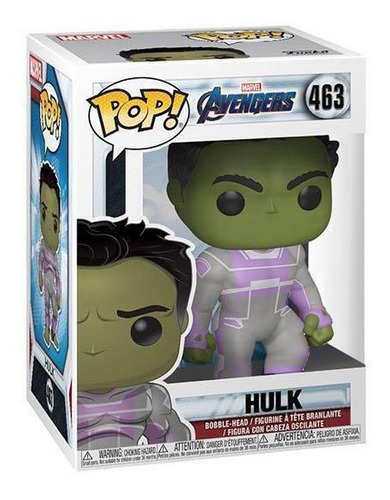 Funko Pop Hulk #463 Endgame Avengers Marvel Jugueterialeon