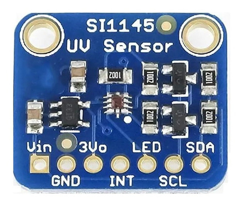 Sensor De Luz Visible Si1145 Digital Uv Adafruit Emakers