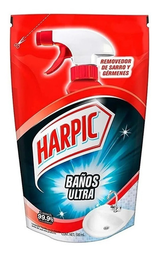 Limpiador Para Inodoro Harpic Ultra 500 Ml
