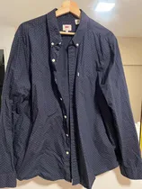Comprar Camisa Levis A Lunares Hombre Talle Xxl Hombre Azul
