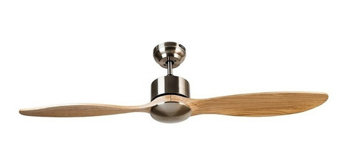 Ventilador Vita Dos Aspas Minimalista Madera Satin Masterfan