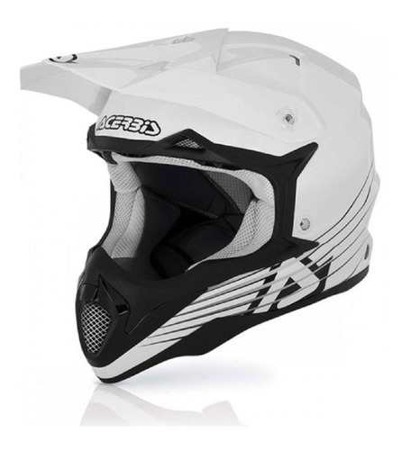 Casco Acerbis Impact Full White Talle Xxl