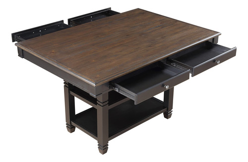 Lexicon Krismer Mesa De Comedor Con Altura De Mostrador Color De La Tapa Color De Las Patas
