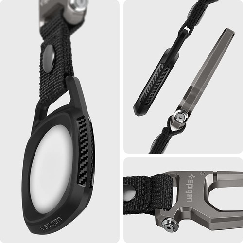 Imagen 2 de 7 de Spigen Rugged Armor Compatible Con Apple Airtag Funda