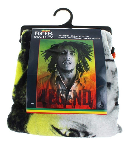 Bob Marley Legend Manta Ligera De Tiro Polar   X  Pulga...