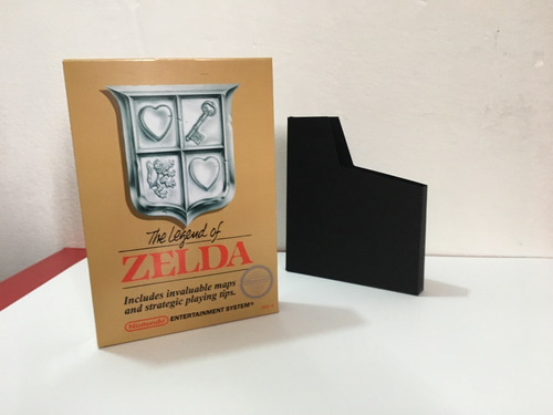 Zelda 1 Nes - Caja, Manual, Funda Y Manual De Instruc. Cust