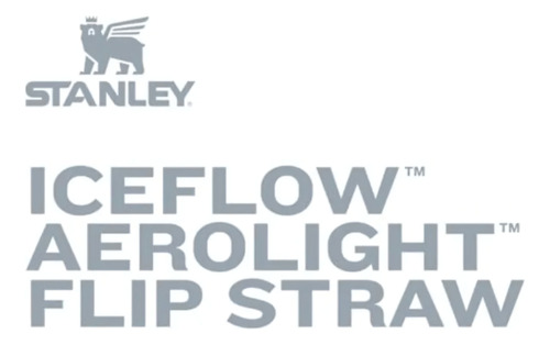 Termo Stanley 16 Oz Flip Straw Tumbler Blanco