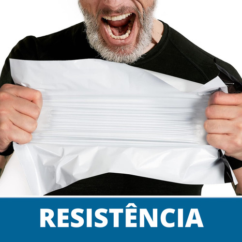 Envelope Plástico De Segurança Para Correios 19x25 500 Un