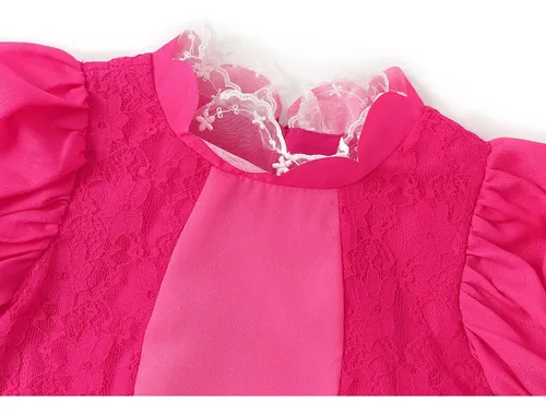 Vestido De Disfraz Princesa Peach Super Mario Bros Vestido