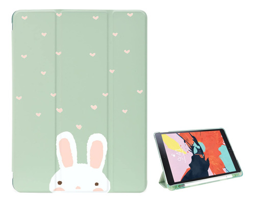 Funda Para iPad De 5ª Y 6ª Generacion Con Diseno De Corazon