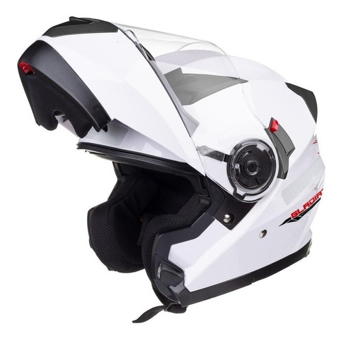 Capacete para moto escamoteável Texx Gladiator V3 branco tamanho XL